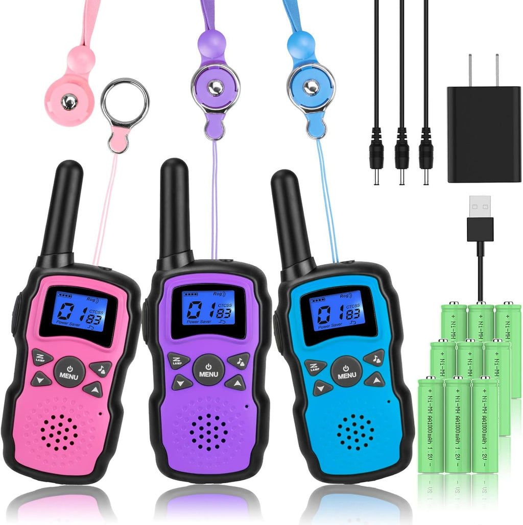 Rechargeable 3 Pack 2 Way Radio R907424
