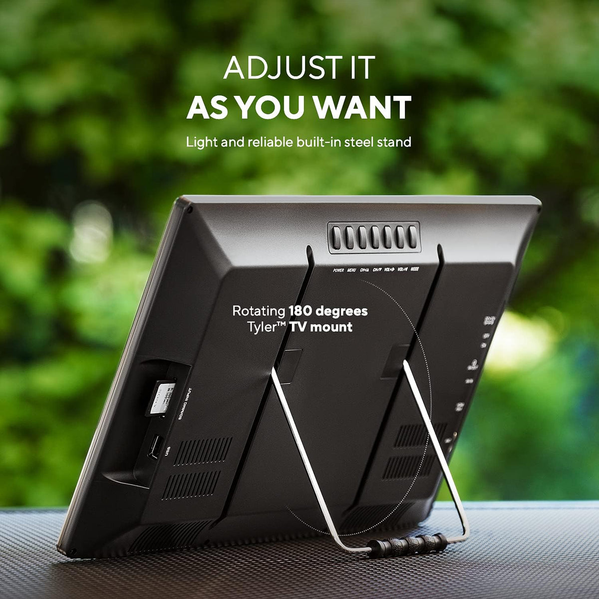 Portable Battery Powered HD-TV LCD Monitor N9309