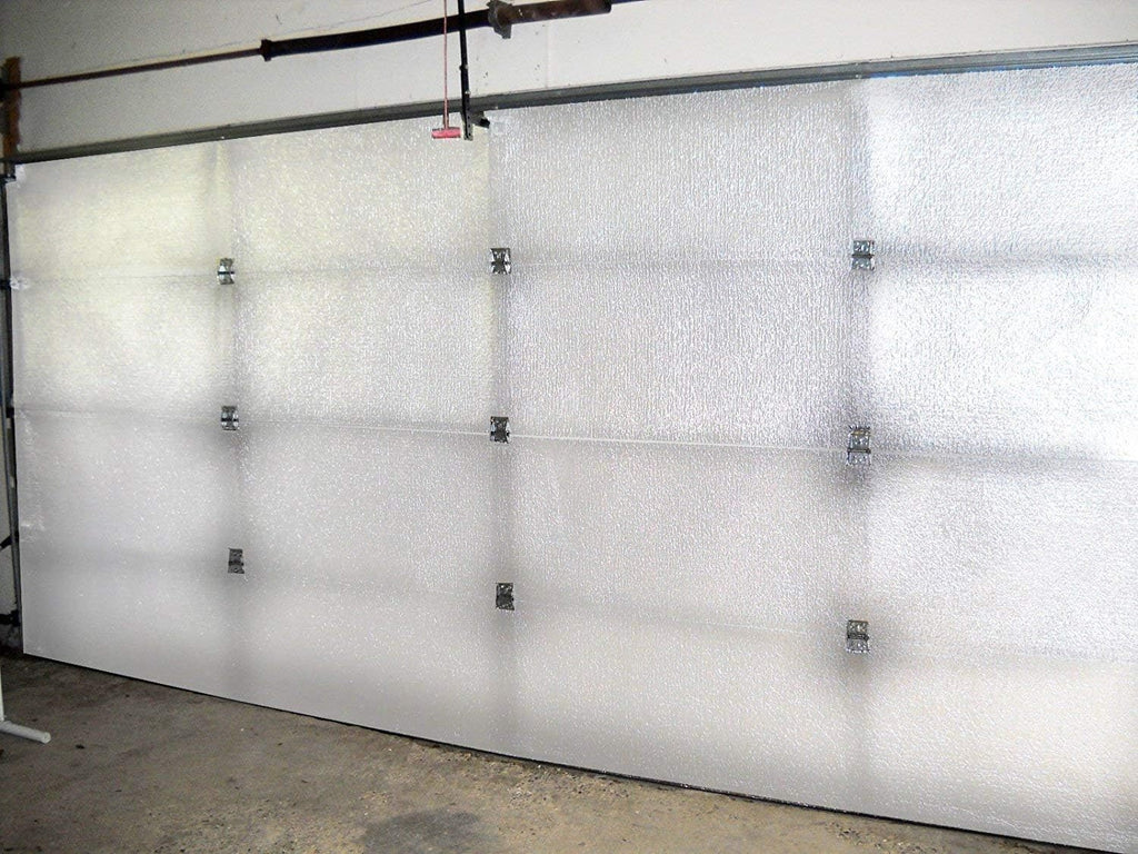 White Reflective Foam Core Garage Door Insulation Kit P242