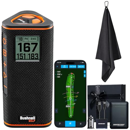 Golf GPS Speaker with LCD Screen and Magnetic Mount P18340