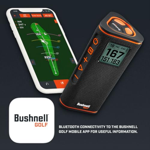 Golf GPS Speaker with LCD Screen and Magnetic Mount P18340