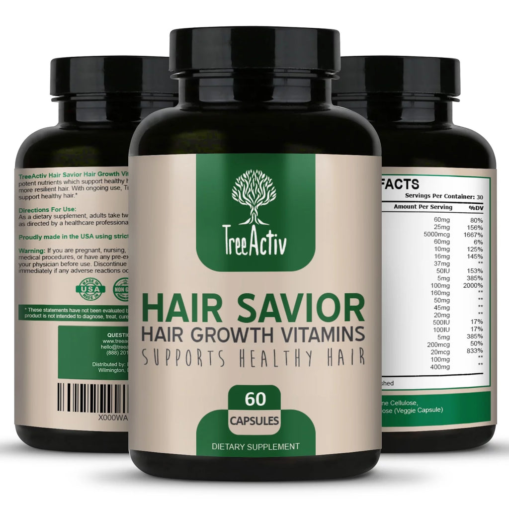 60 Capsules Hair Growth Supplement W94370