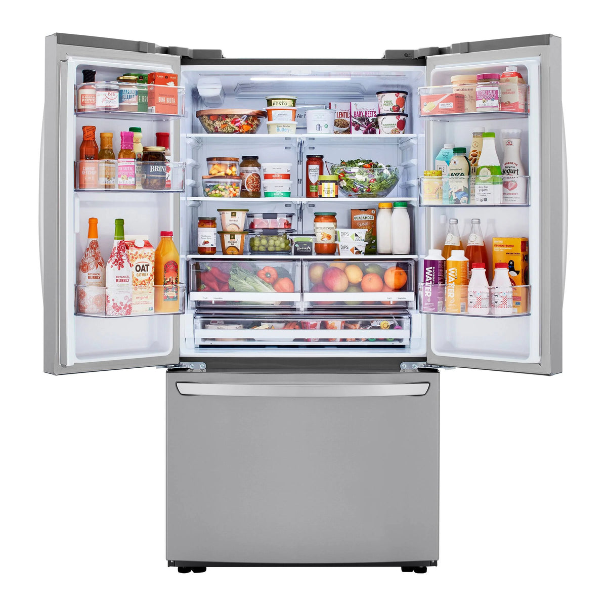 36 in. 29 cu. ft. Stainless Steel French Door Refrigerator E5613