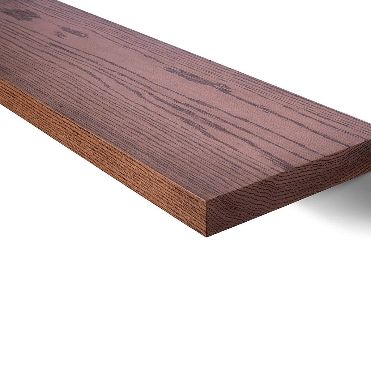 Solid Oak Wood Floating Shelf S694786
