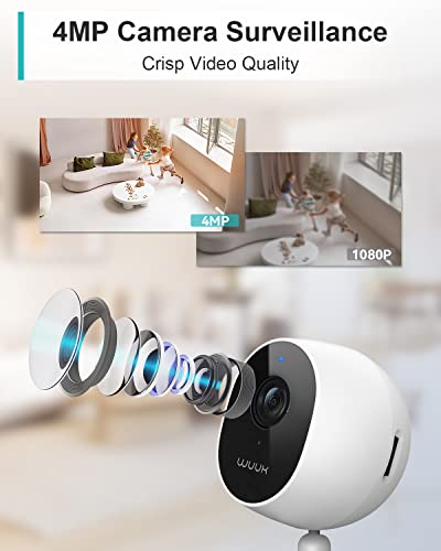 4MP Indoor Security Camera with Night Vision Q41177