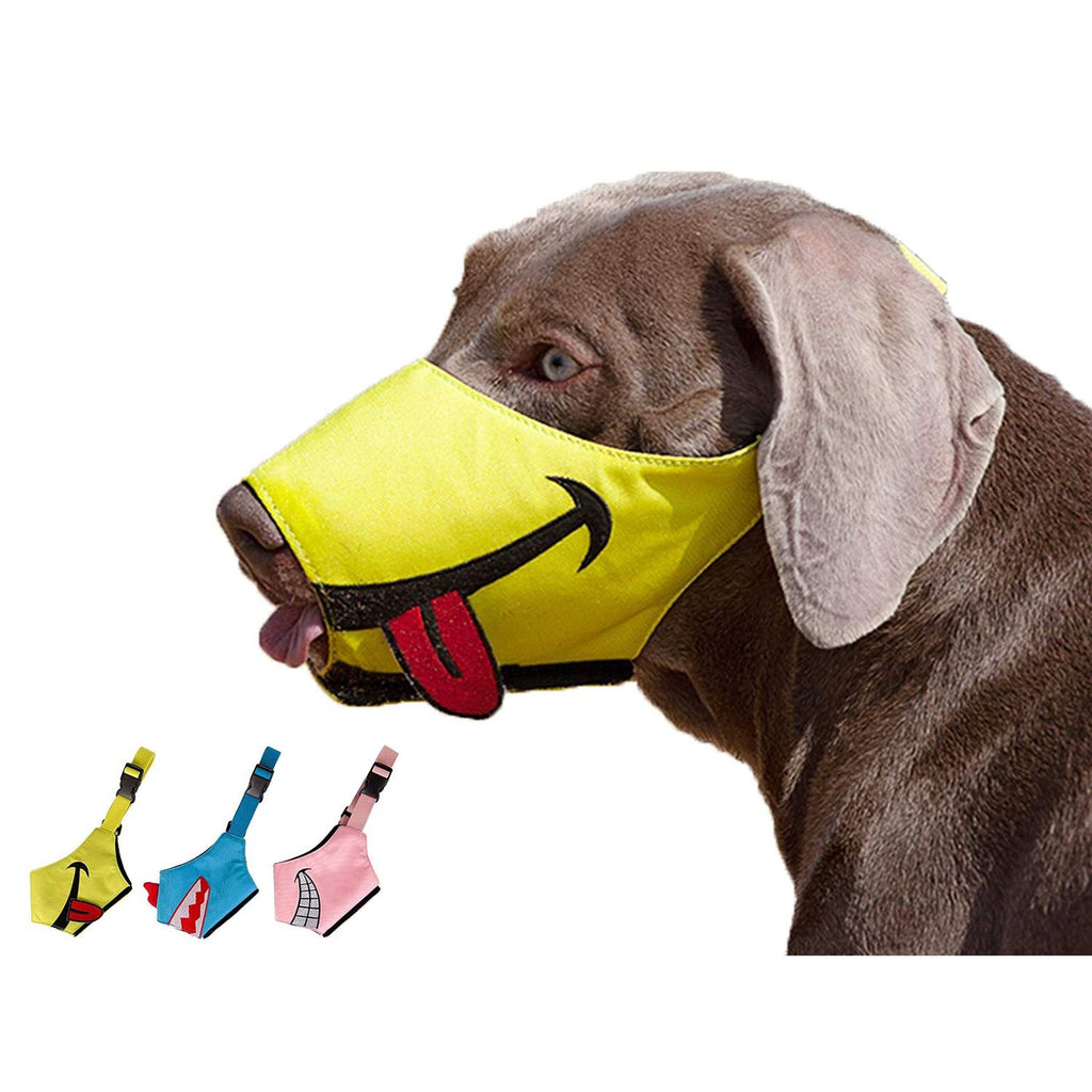 Dog Muzzle with Soft Breathable Air Mesh Nylon X556428