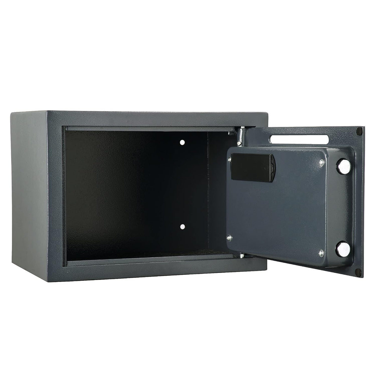 Black Digital Safe Compact Steel Money Security Box with Keypad K289766