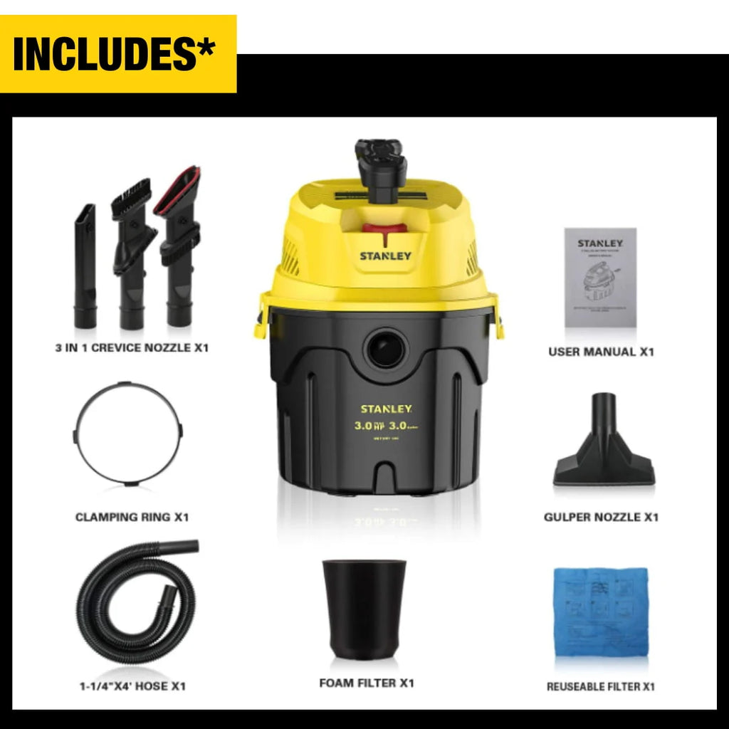 3 Gallon Wet Dry Vacuum N5608