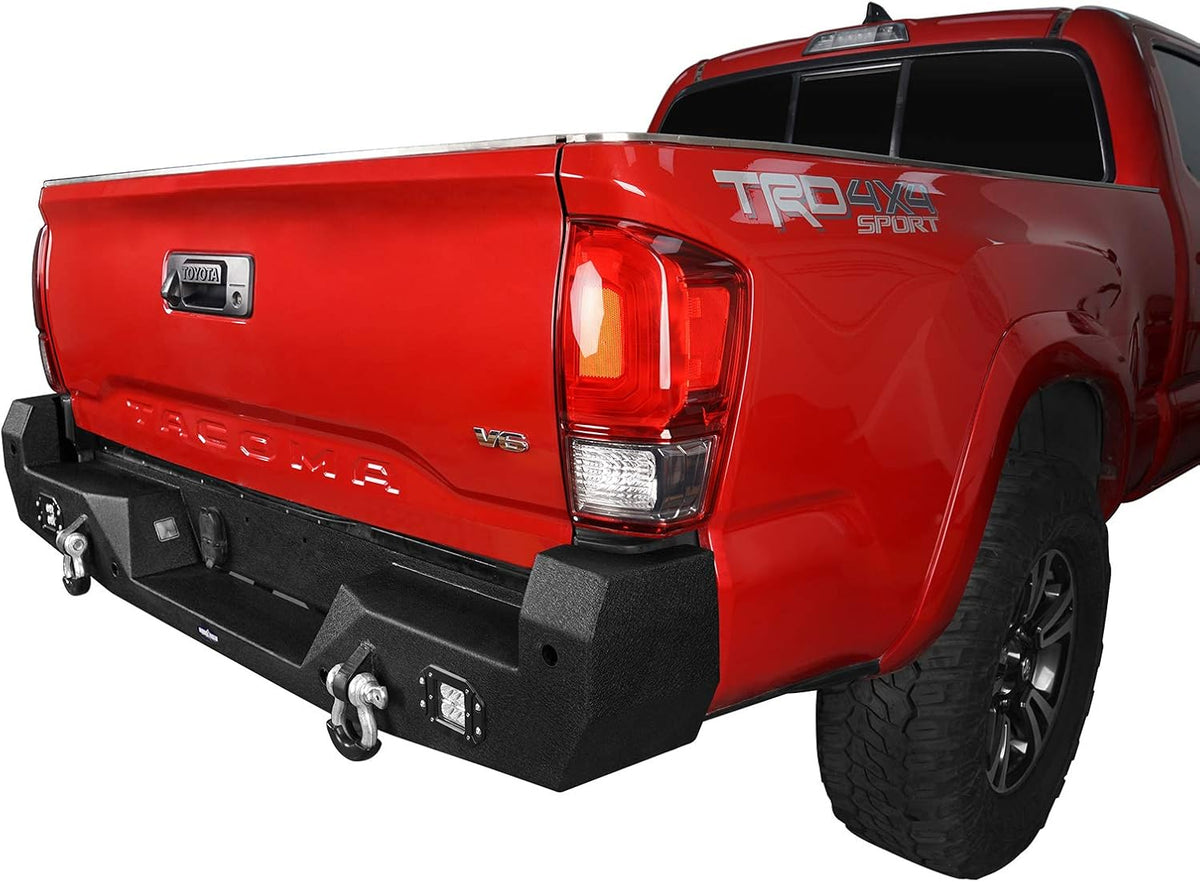 Stubby Front Bumper & Full Width Rear Bumper Kit for Toyota Tacoma 3rd Gen C521