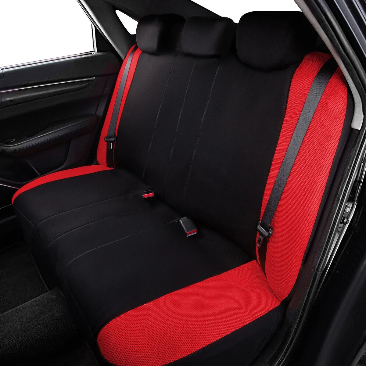 Butterfly Full Set Car Seat Cover Split Air Mesh A163795