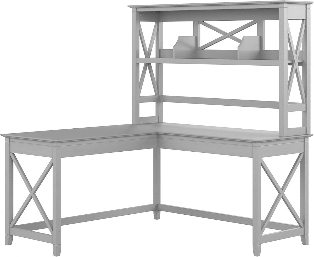 L Shaped Desk with Hutch V292354
