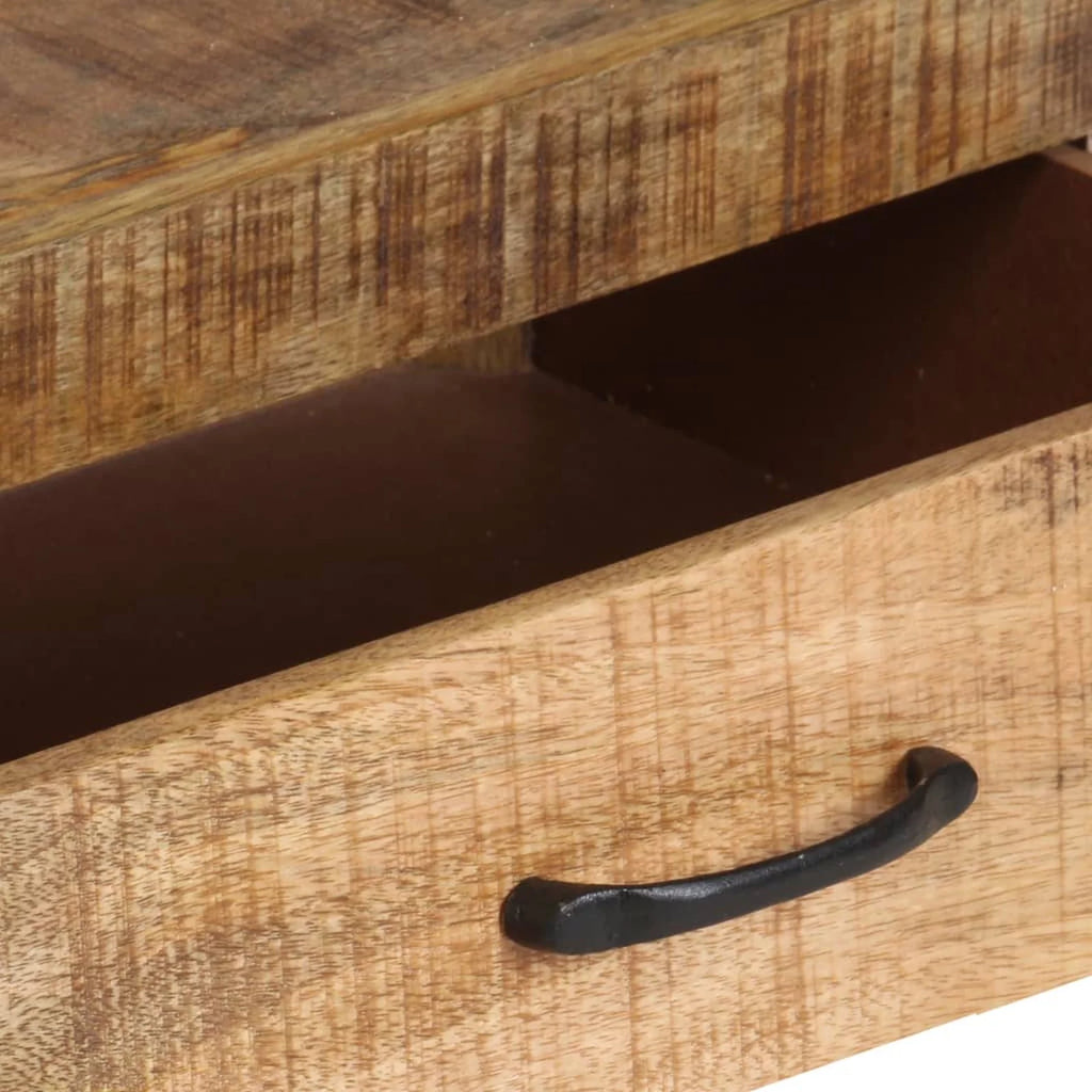 Mango Wood 3 Drawer 3 Shelf Highboard L389655