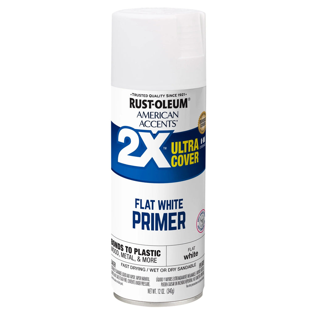 Flat Gray Primer Spray Paint 12 oz F135636