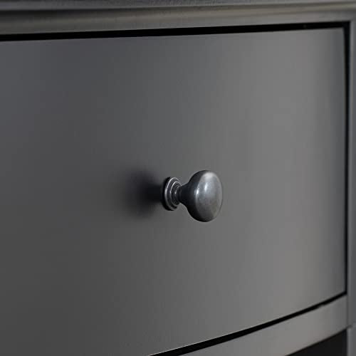 Half Moon Console Table with 3 Drawers and 1 Shelf Q548