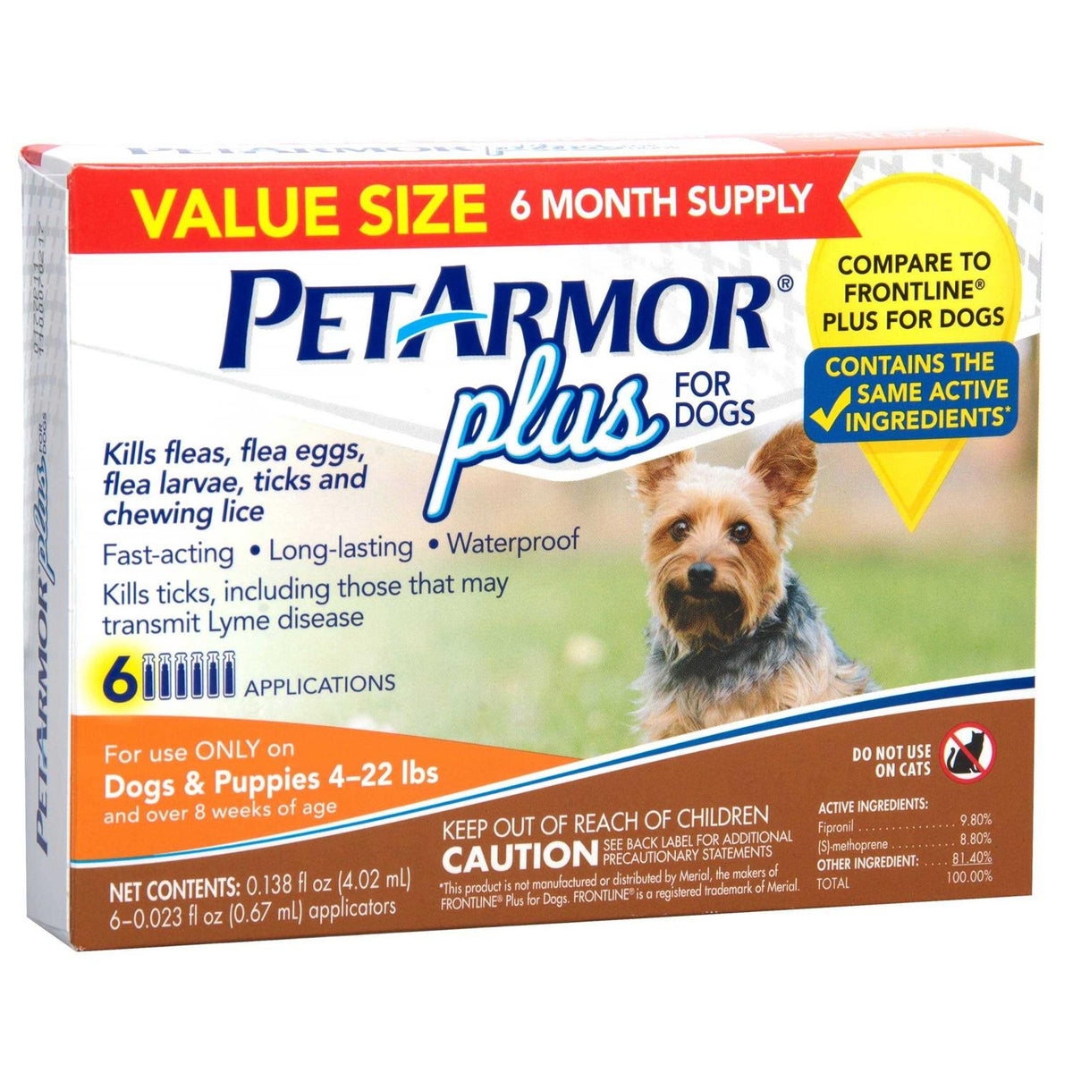 Flea and Tick Treatment for Small Dogs G686