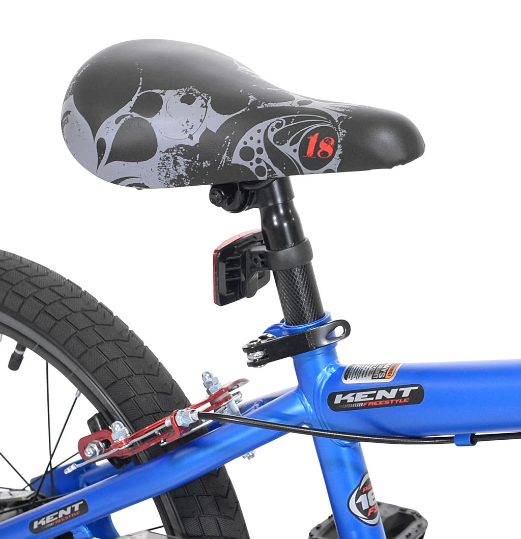 18-inch Blue Freestyle BMX Bicycle B298