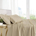 Adjustable Split King Bamboo Sheets Linen O7685