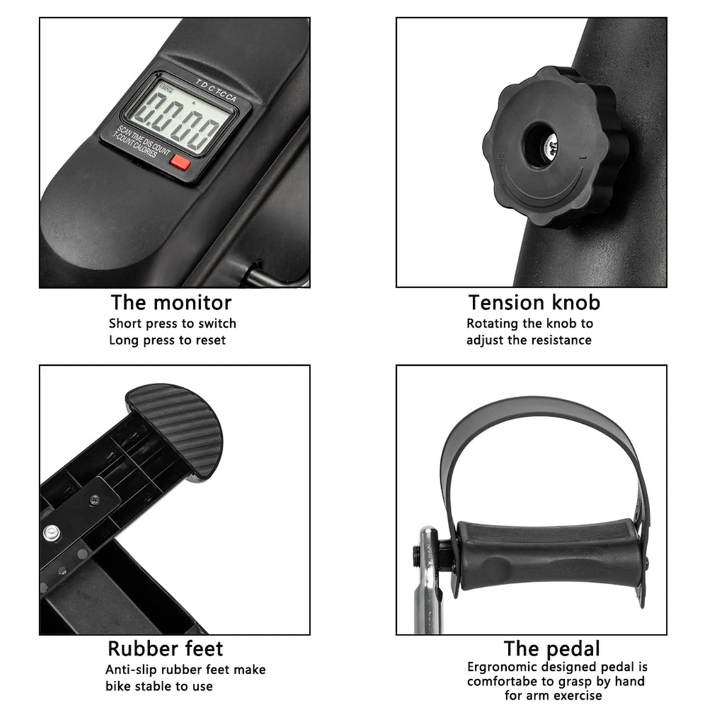 Mini Exercise Bike with LCD Screen J7762