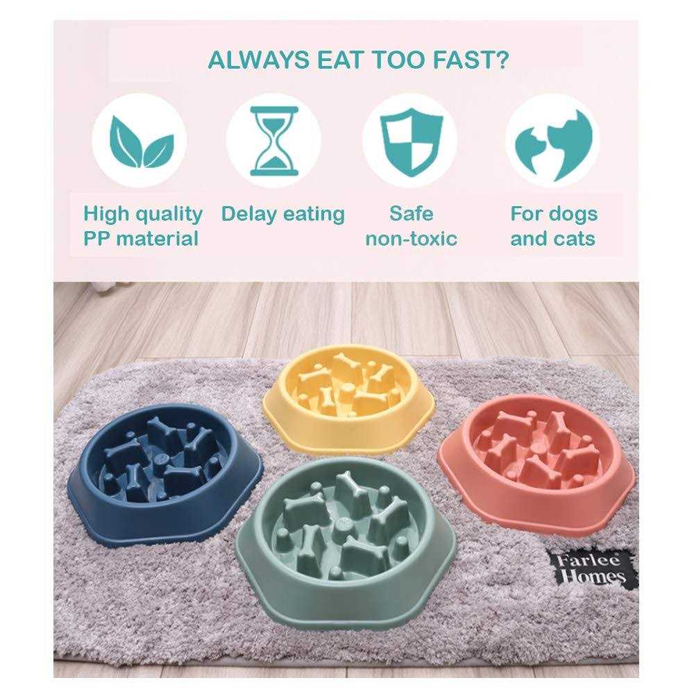 Slow Feeder Non Slip Dog Bowl I260