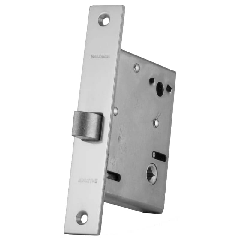 Small Case Mortise Lock Polished Nickel M183870
