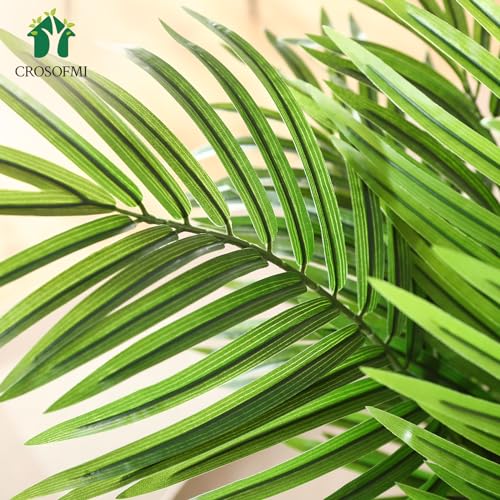 Artificial Areca Palm Plant 6Feet Fake Tropical Palm Tree in Pot M385346