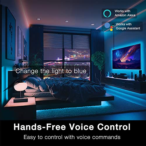 Smart WiFi Led Strip Lights 100ft X7579