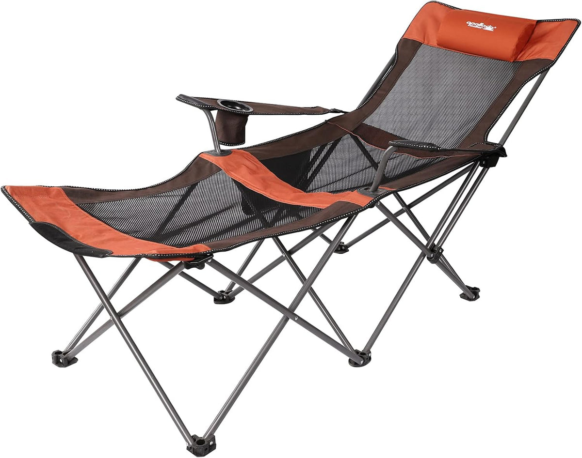 Folding Mesh Camp Chair with Carry Bag J848