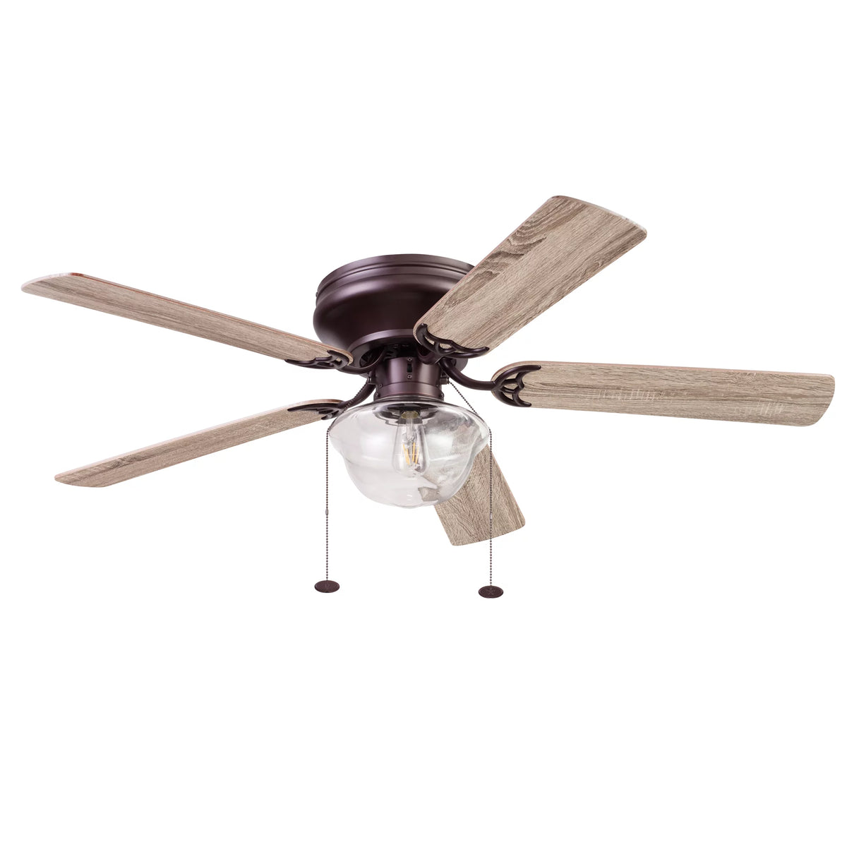 Bronze Indoor Ceiling Fan with Light S2825