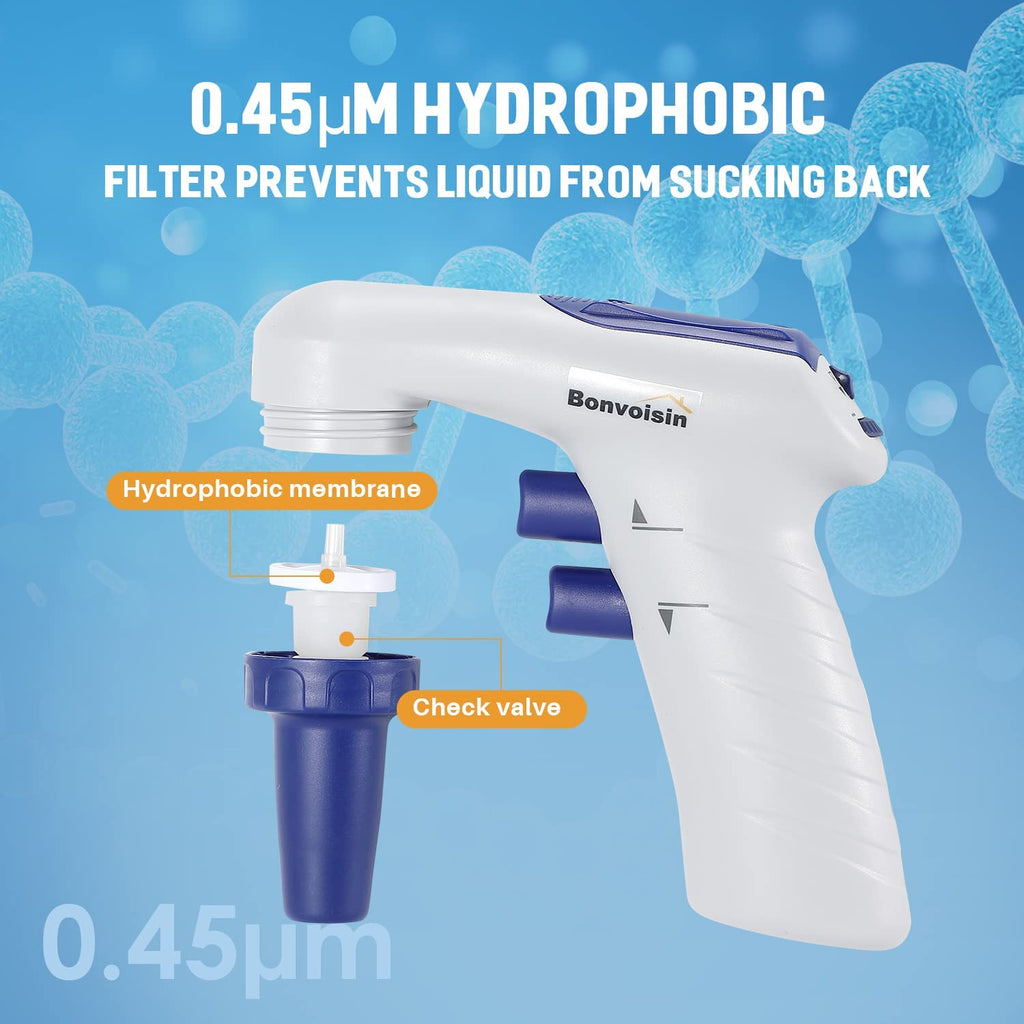 Electric Pipette Controller 0.1-100ml Automatic Motorized Pipette Filler U240