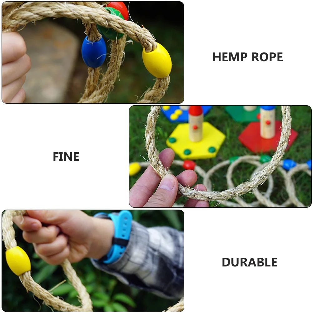 10 PCS Throwing Ring Toys Carnival Rings T23886