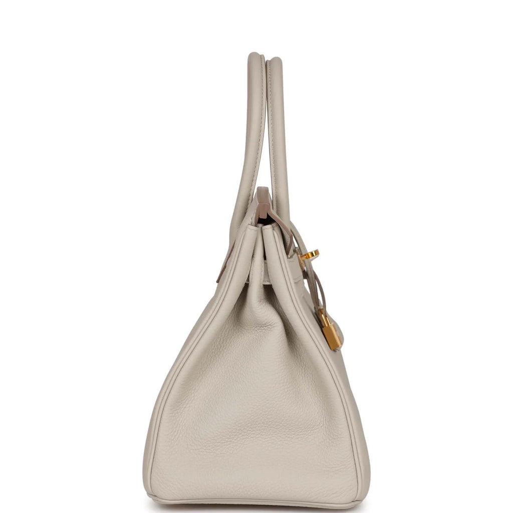 Beton Togo Leather Handbag X77932