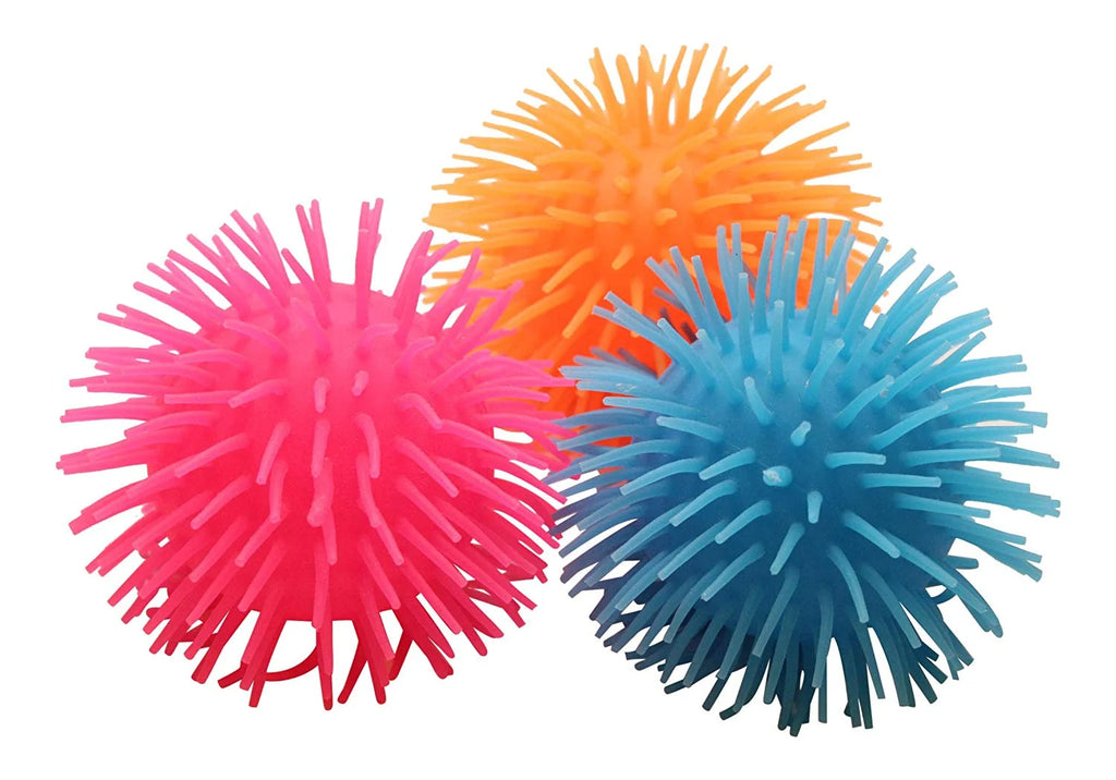 Set of 3 Light Up 5" Puffer Balls T329556