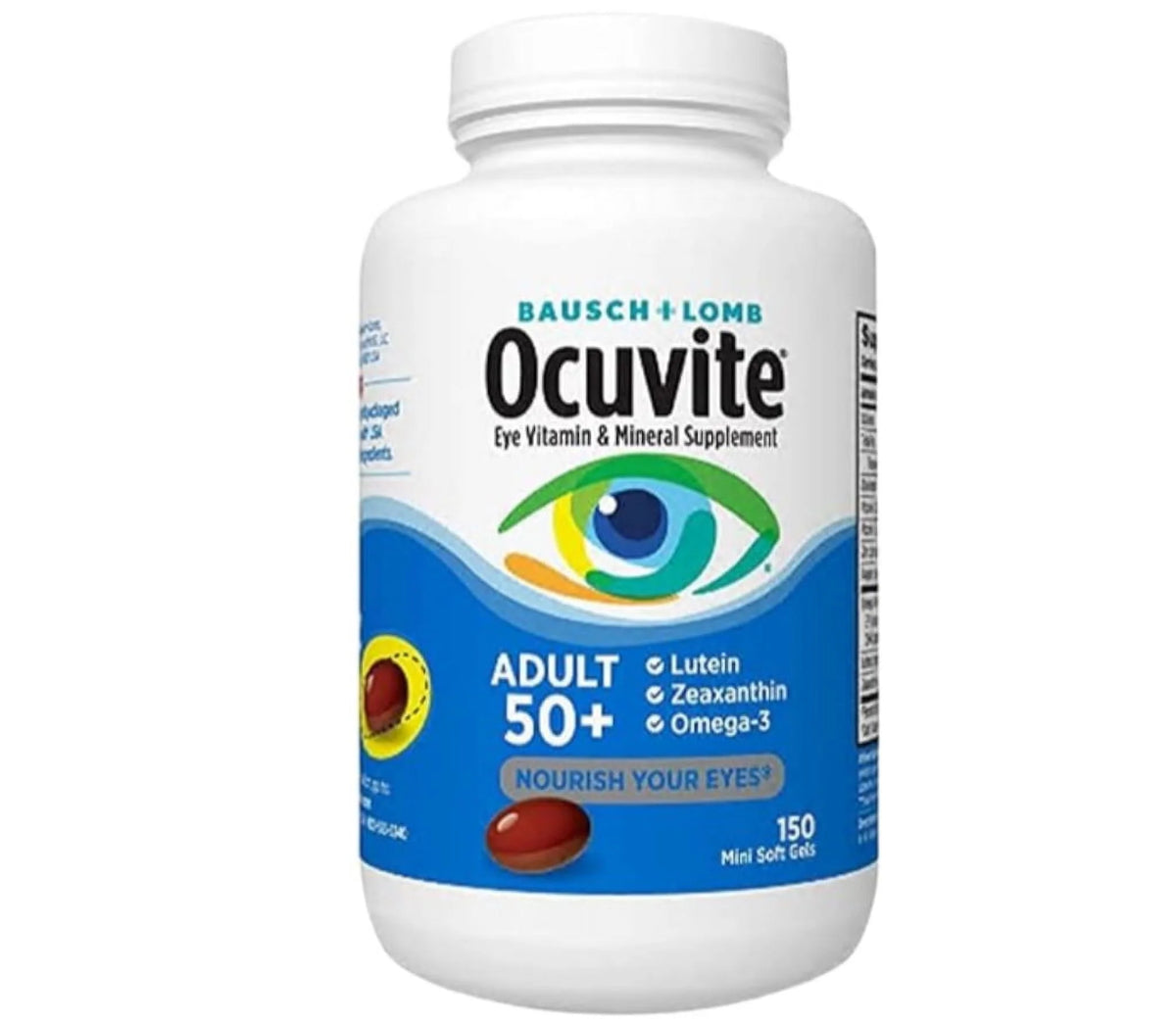 150 Softgels Eye Vitamin & Mineral Supplement L732