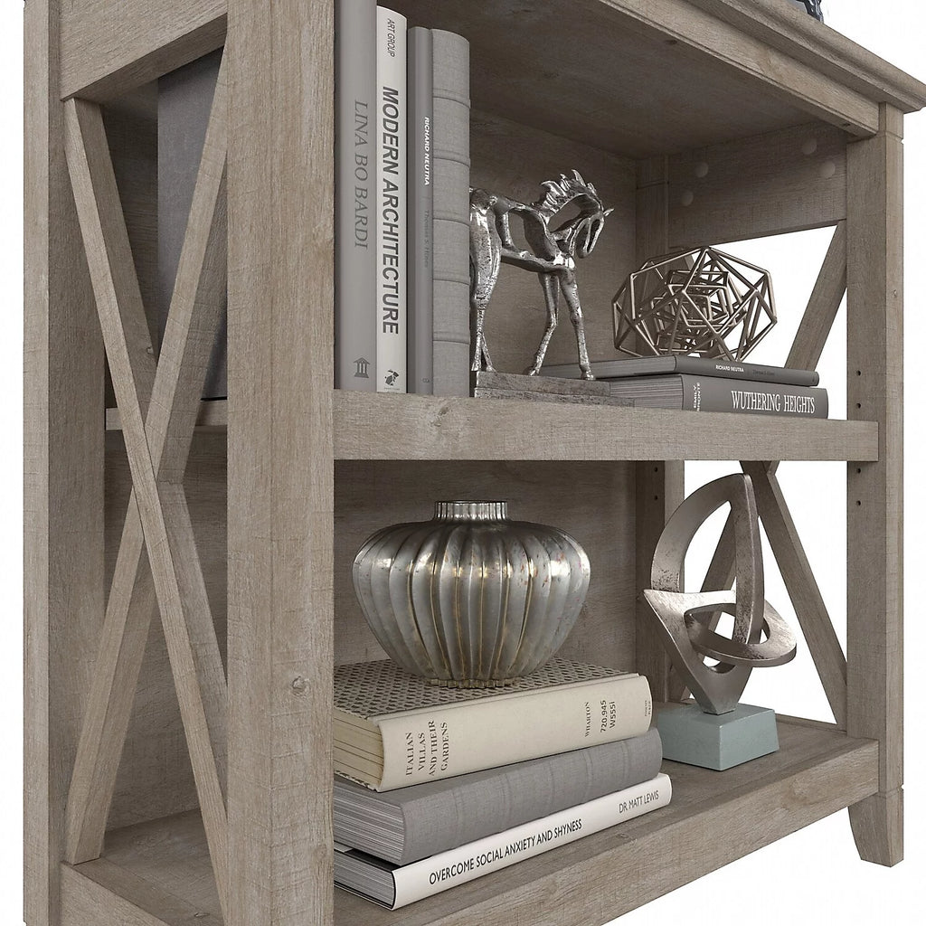 Small 2 Shelf Bookcase Q82885