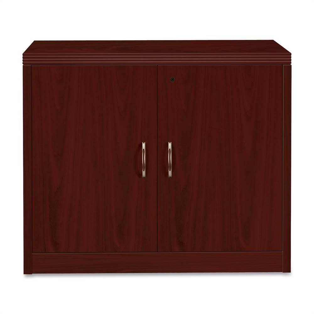 Mahogany Storage Cabinet with Doors G43719