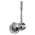 304 SS Sanitary Butterfly Valve with Weld Fittings for 4x22 Tube O2245