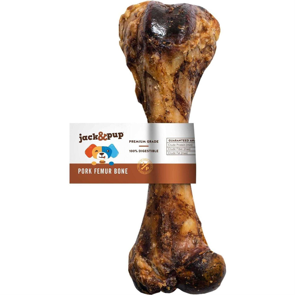 Ham Bone Pork Flavor Dog Treats B6913