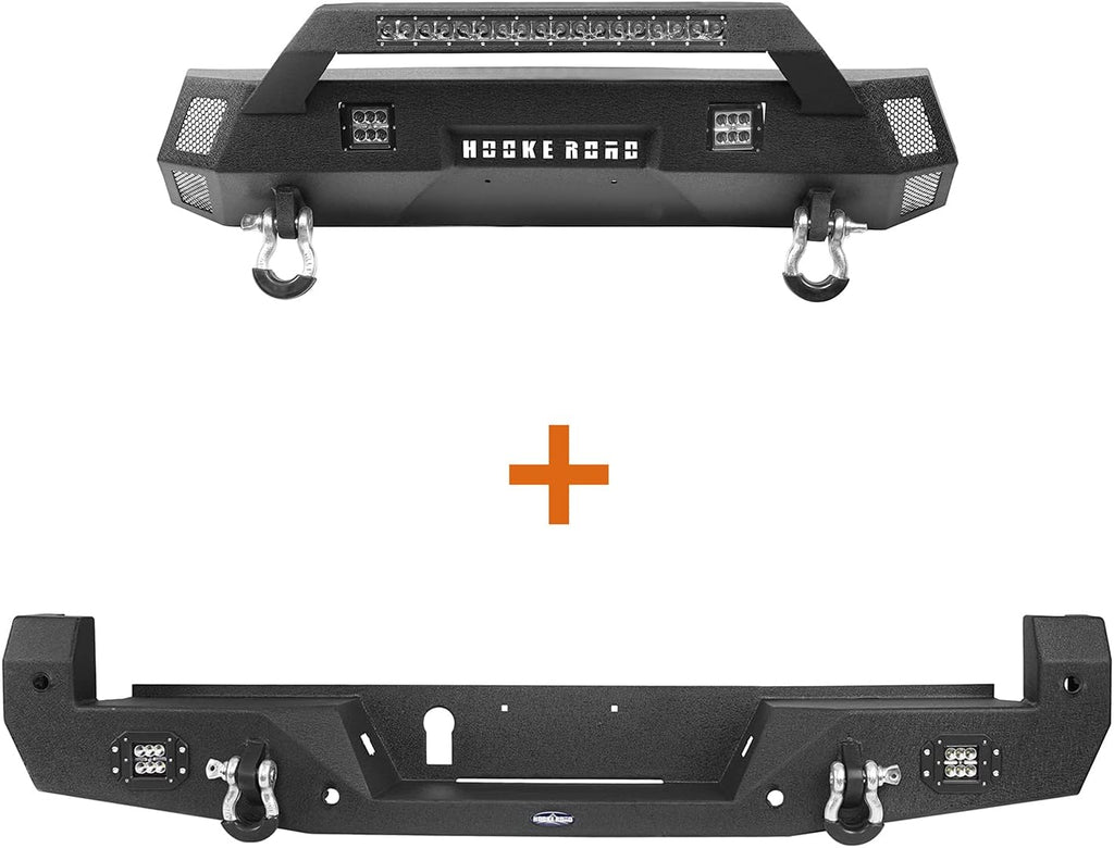Stubby Front Bumper & Full Width Rear Bumper Kit for Toyota Tacoma 3rd Gen C521