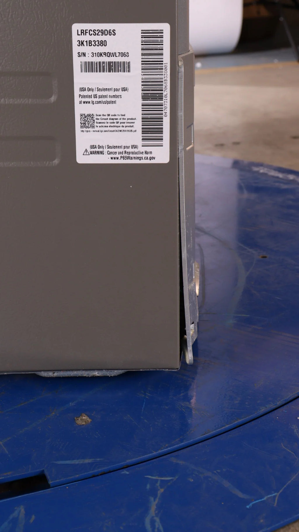 36 in. 29 cu. ft. Stainless Steel French Door Refrigerator E5613