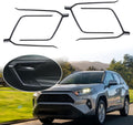 Interior Door Armrest Panel Cover Trim, Carbon Fiber Pattern U3906