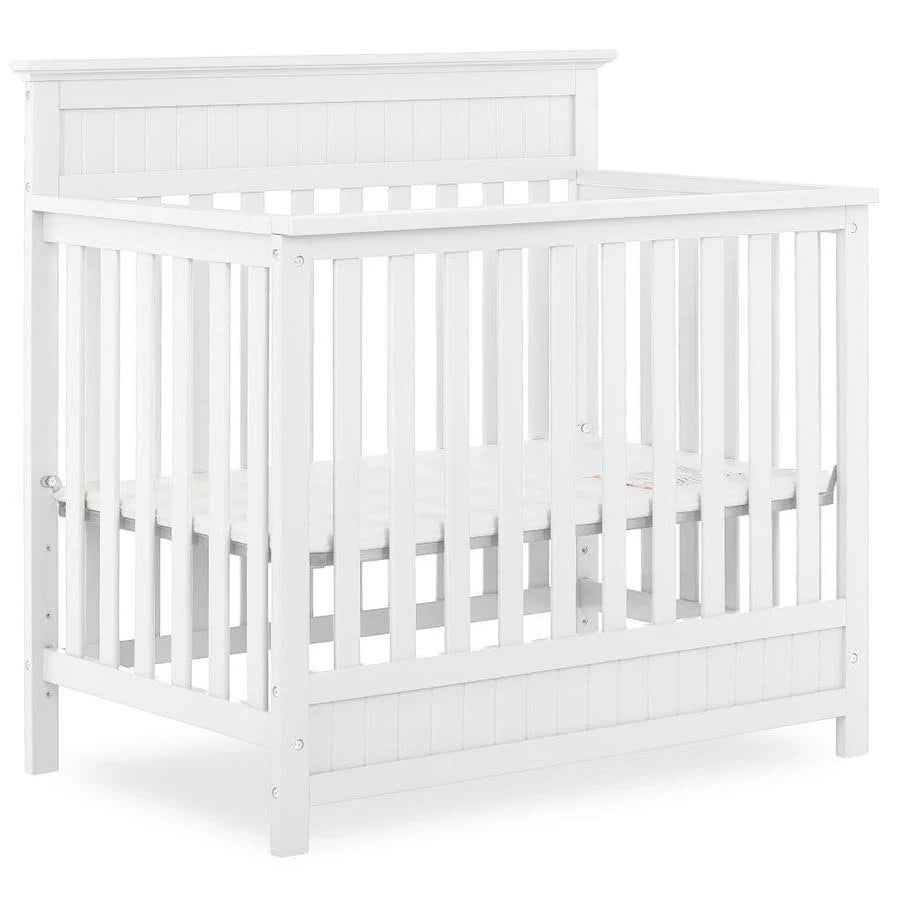 4-in-1 Convertible Mini Crib in White G763712
