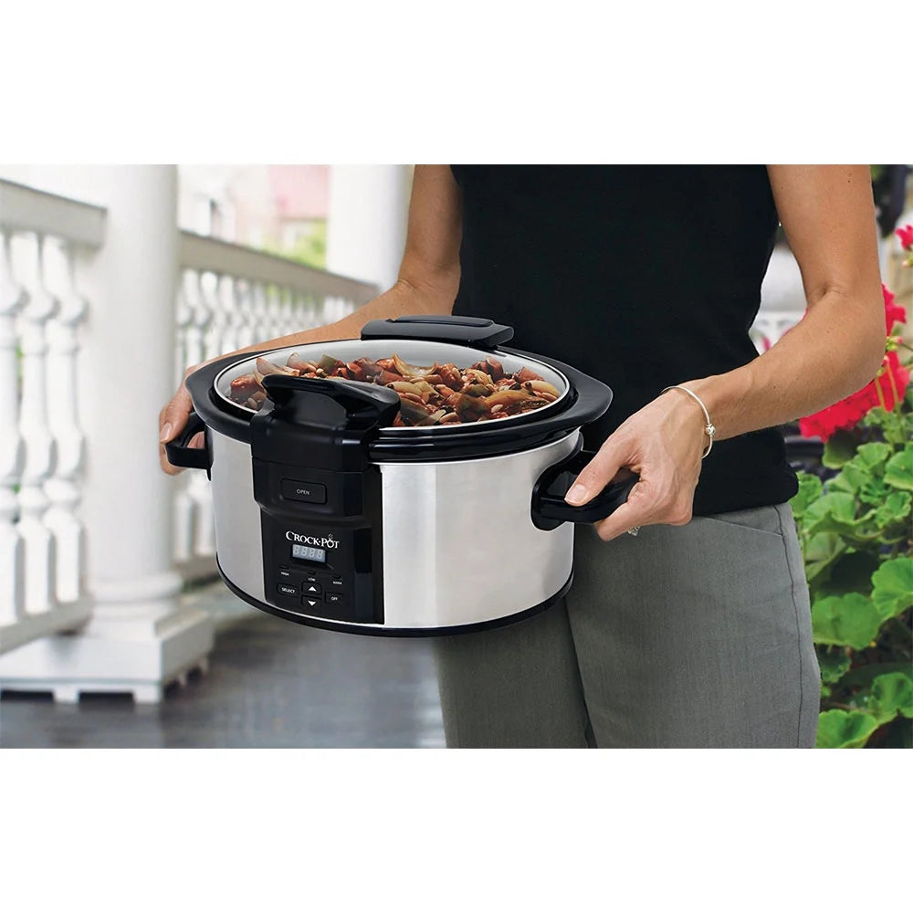 6 Qt Stainless Steel Slow Cooker H97123