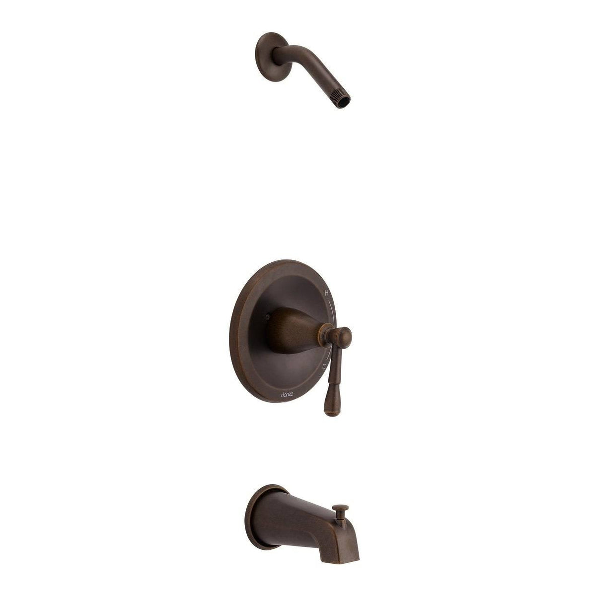 Tub & Shower Trim Kit - Tumbled Bronze Q2833