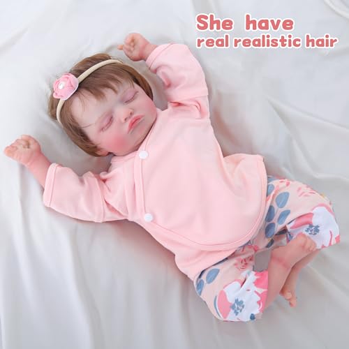 18 Inch Handmade Lifelike Reborn Baby Doll with Gift Box D68803