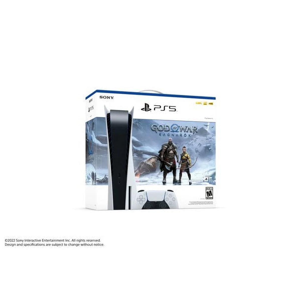 PlayStation 5 Gaming Console Disc Version Bundle with Silicone Controller Cover Skin V8693