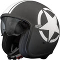 Black Star Jet Helmet, Size L Q13210