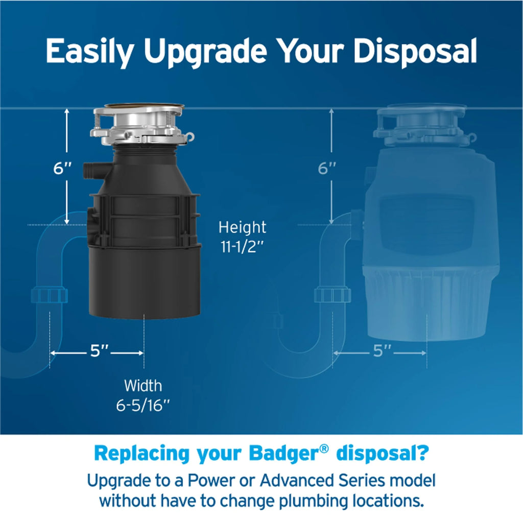 1/2 HP Continuous Feed Garbage Disposal Y6375