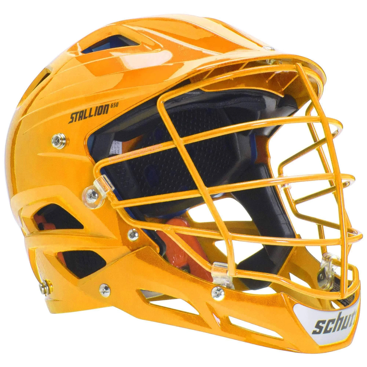 Gold Youth Lacrosse Helmet D6087