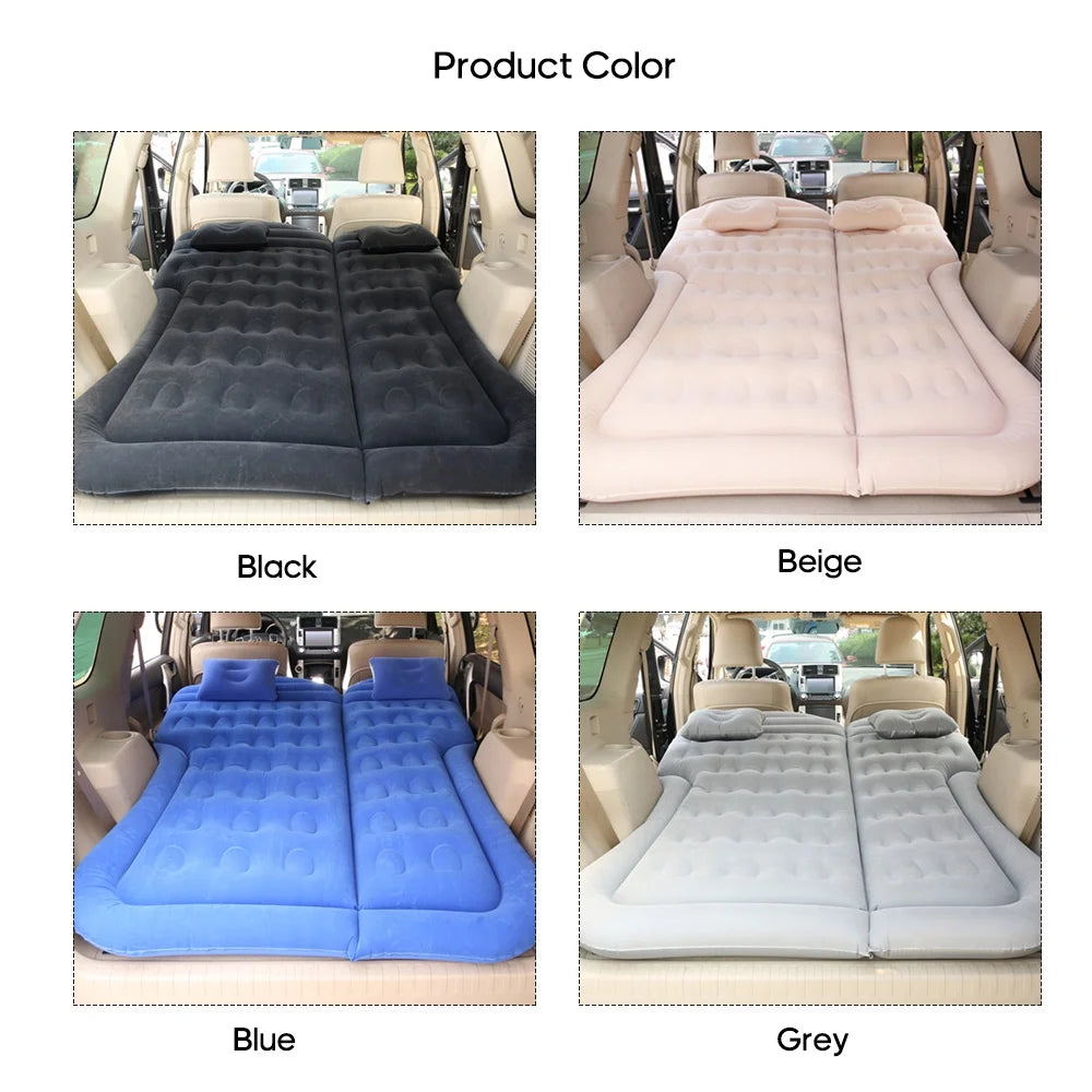 Blue Car Inflatable Bed Air Mattress Camping Mat A754