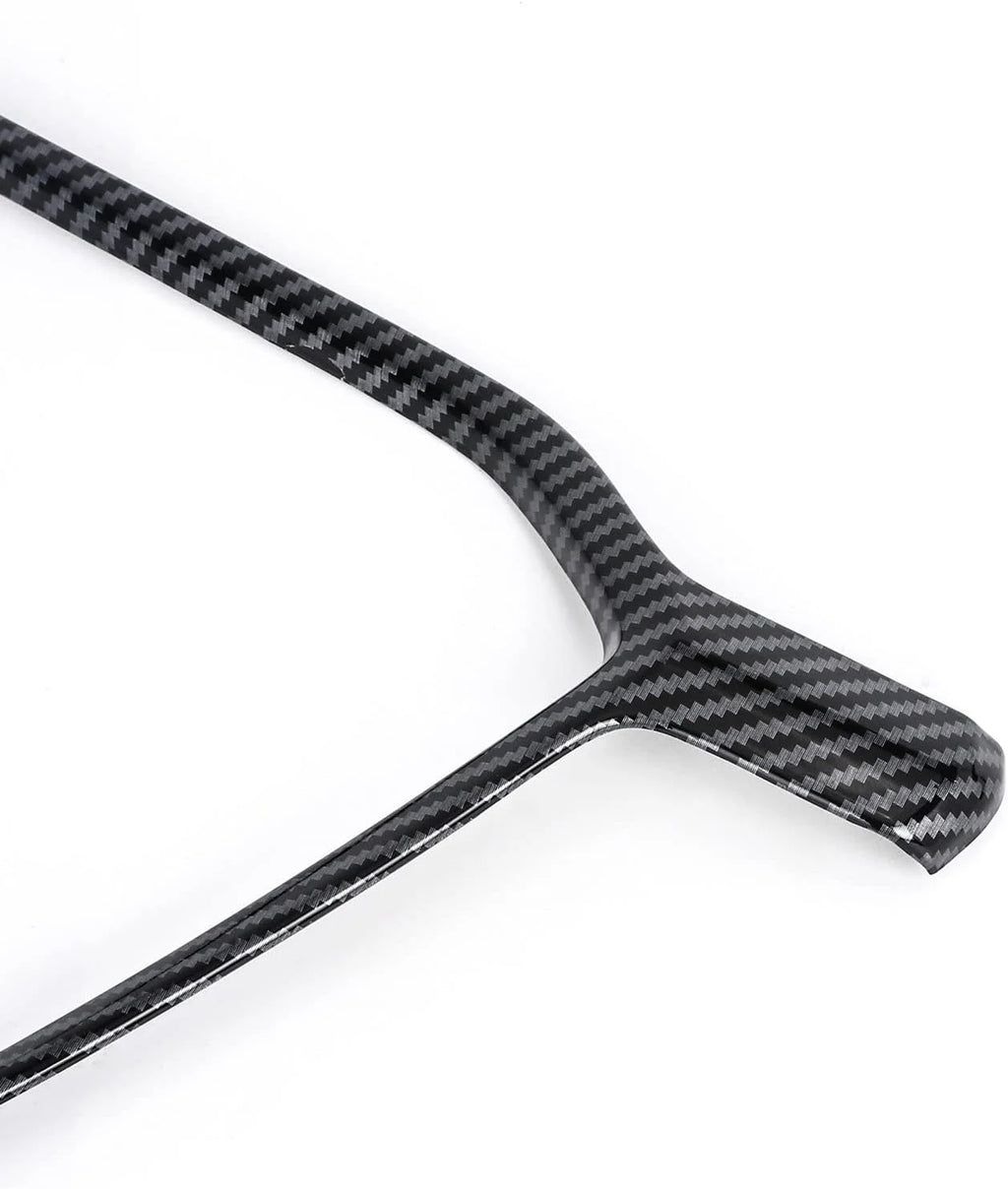 Interior Door Armrest Panel Cover Trim, Carbon Fiber Pattern U3906